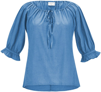 Brigid Tunic Limited Edition Aegean Blue